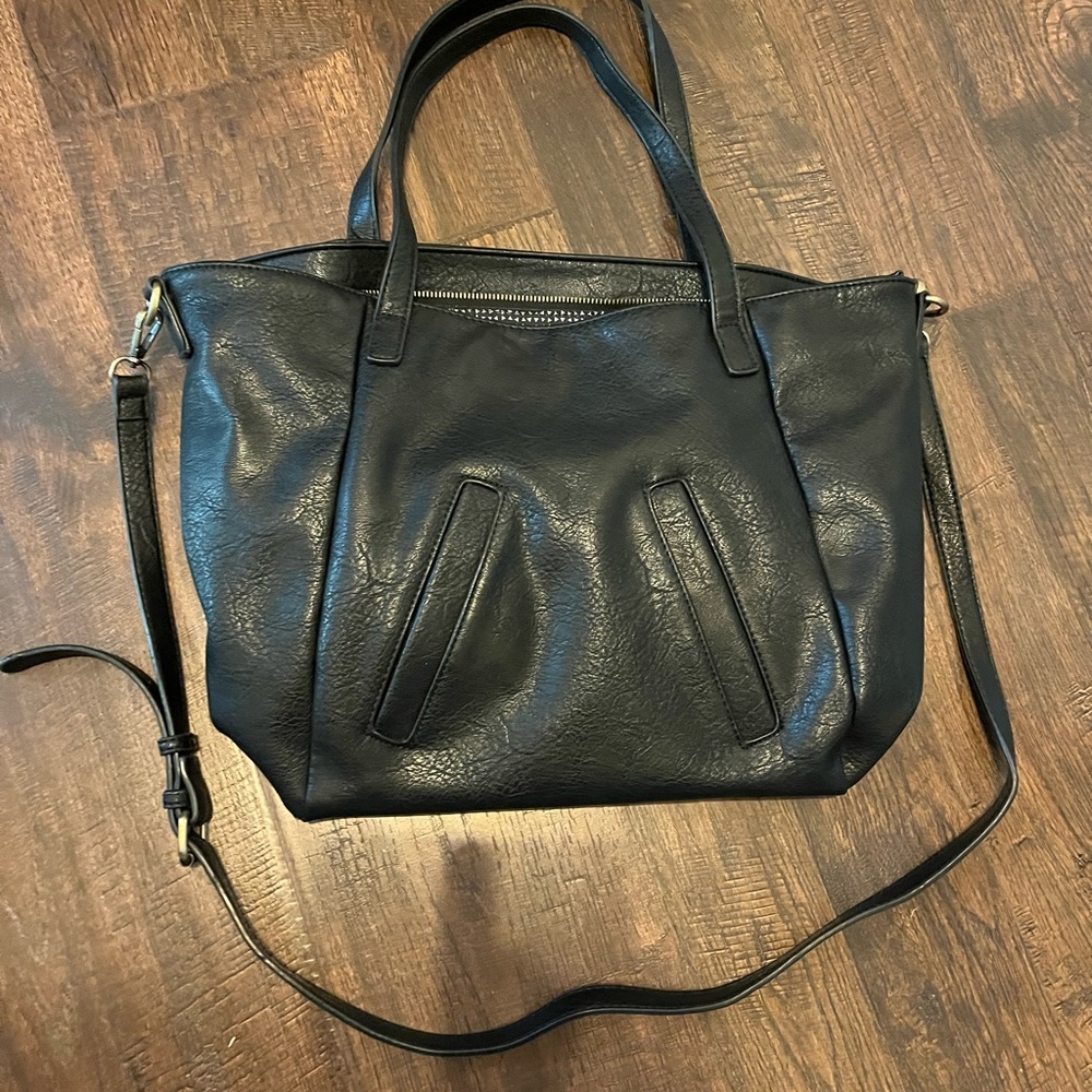 slouchy black bag